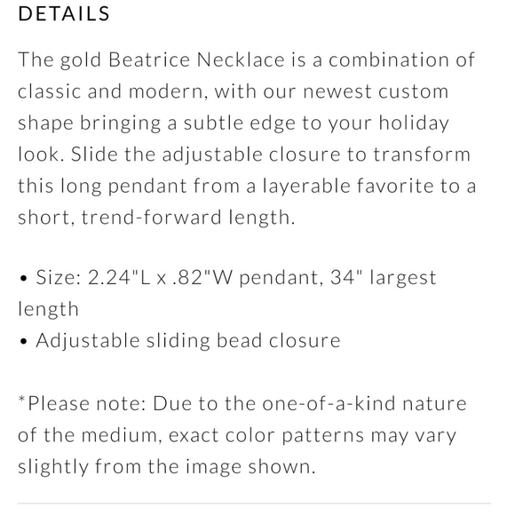 Kendra Scott Beatrice Necklace - Picture 6 of 7